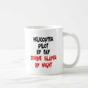 Hubschrauberpilot Zombie Slayer Kaffeetasse