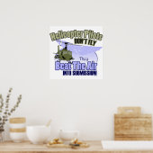 Hubschrauberpiloten fliegen nicht [UH-1] Poster (Küche)