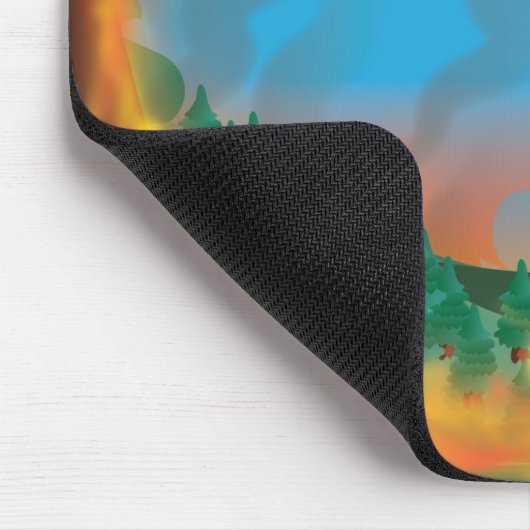 Hubschrauberrettung Mousepad (Ecke)