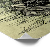 Hubschrauberschrittträger Poster (Ecke)