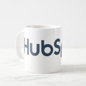 Hubspot-Design Kaffeetasse (Vorderseite Links)