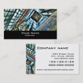 Hubwellenkarte Visitenkarte (Vorne/Hinten)