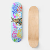 HUCCI 'Kate Moss' Portrait Skateboard Decks (Vorderseite)