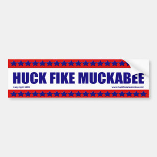 Huck Fike Muckabee Autoaufkleber