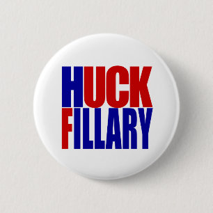 "HUCK FILLARY" 6 Zoll Button