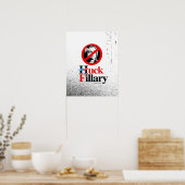 Huck Fillary Symbol1 - Anti Hillarypng.png Poster (Küche)