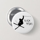 Huck ja (Skifahren) Button (Vorne & Hinten)