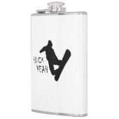 Huck ja (Snowboarding) Flachmann (Links)