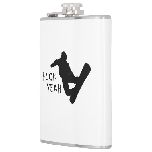 Huck ja (Snowboarding) Flachmann (Links)