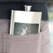 Huck Yeah (Ski) Flachmann (Beispiel)