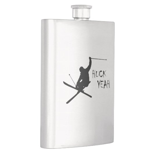 Huck Yeah (Ski) Flachmann (Rechts)