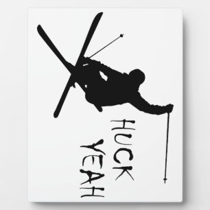 Huck Yeah (Ski) Fotoplatte