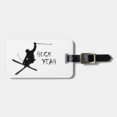 Huck Yeah (Ski) Gepäckanhänger (Vorderseite horizontal)