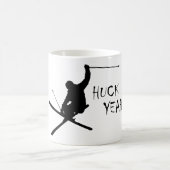 Huck Yeah (Ski) Kaffeetasse (Mittel)