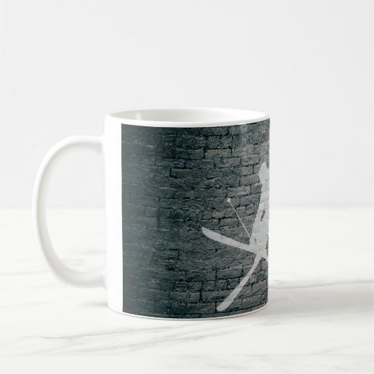 Huck Yeah (Ski) Kaffeetasse (Links)