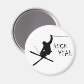 Huck Yeah (Ski) Magnet (Vorderseite/Rückseite)