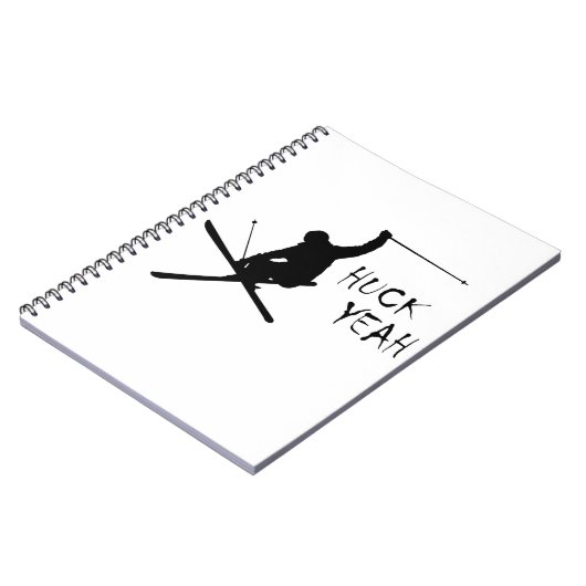 Huck Yeah (Ski) Notizblock (Linke Seite)