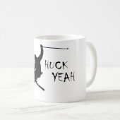 Huck Yeah (Skifahren) Kaffeetasse (VorderseiteRechts)
