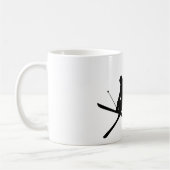 Huck Yeah (Skifahren) Kaffeetasse (Links)