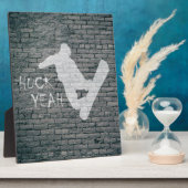 Huck Yeah (Snowboarden) Fotoplatte (Seite)