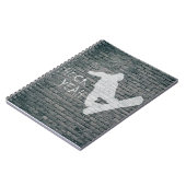 Huck Yeah (Snowboarden) Notizblock (Linke Seite)