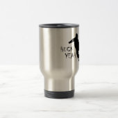 Huck Yeah (Snowboarden) Reisebecher (Mittel)