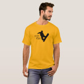 Huck Yeah (Snowboarden) T-Shirt (Vorne ganz)