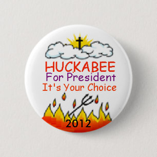 HUCKABEE 2012 Knopf Button