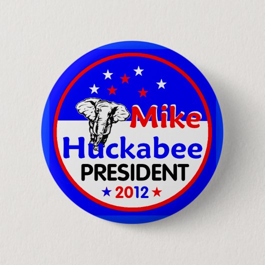 HUCKABEE 2012 Knopf Button (Vorderseite)