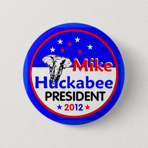 HUCKABEE 2012 Knopf Button