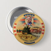 Huckabee und Wohlstand Button (Vorne & Hinten)