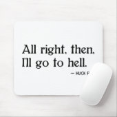 HuckFinn auf Hölle Mousepad (Mit Mouse)