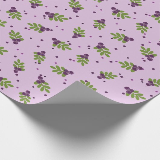 Huckleberpapier Geschenkpapier (Ecke)