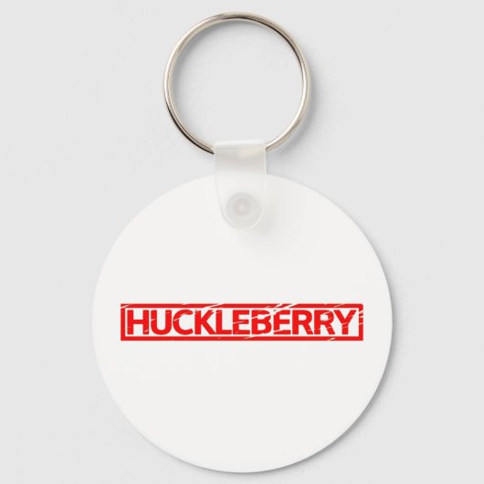 Huckleberry-Briefmarke Schlüsselanhänger (Vorderseite)