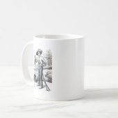 Huckleberry Finn Kaffeetasse (Vorderseite Links)
