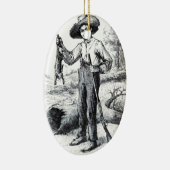 Huckleberry Finn Keramikornament (Rechts)