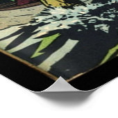 Huckleberry Finn Mark Twain Comic Buchabdeckung Poster (Ecke)