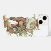 Huckleberry Finn Picking Berries Lithograph Case-Mate iPhone Hülle (Rückseite (Horizontal))