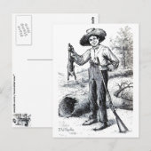 Huckleberry Finn Postkarte (Vorne/Hinten)