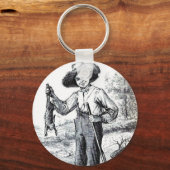 Huckleberry Finn Schlüsselanhänger (Vorderseite)