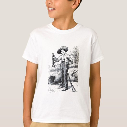 Huckleberry Finn T-Shirt (Vorderseite)