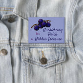 Huckleberry Frucht Sammelknopf Button (Insitu)
