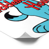 Huckleberry Hound Poster (Ecke)