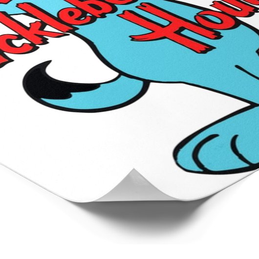 Huckleberry Hound Poster (Ecke)