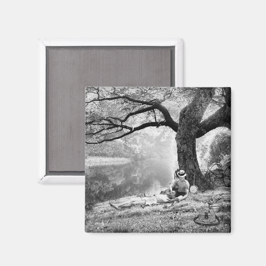 Huckleberry & Tom Magnet (Vorderseite/Rückseite)