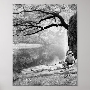 Huckleberry & Tom Poster