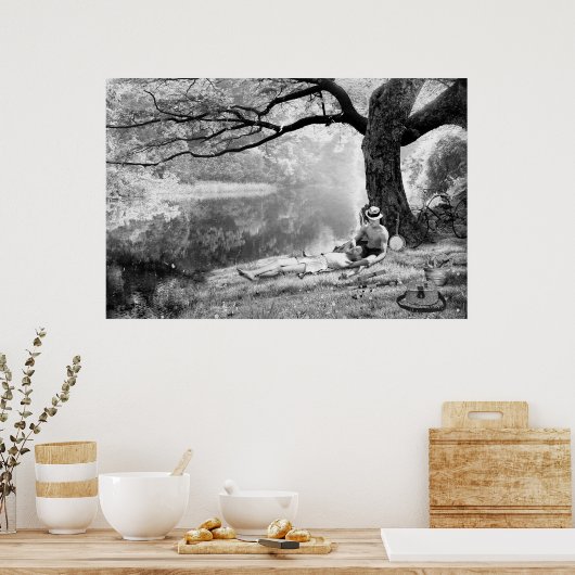 Huckleberry & Tom Poster (Küche)