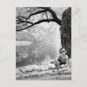 Huckleberry & Tom Postkarte (Vorderseite)