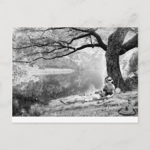 Huckleberry & Tom Postkarte