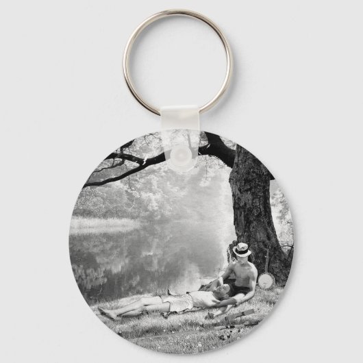 Huckleberry & Tom Schlüsselanhänger (Vorderseite)